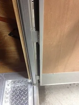 A side door is only as strong as its hinge.