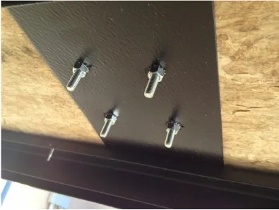 Proper D-ring installation for the safe transport of your cargo.